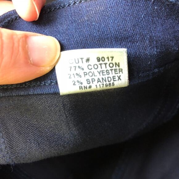 J Brand 26 NWT Womens Dark Shiny Low-Rise Super Skinny Jeggings - Picture 6 of 6